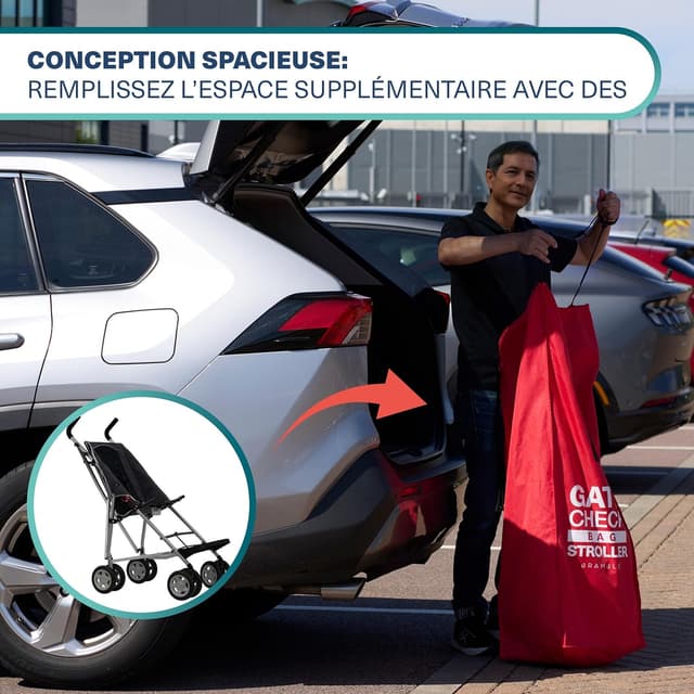 Thumbnail 3 de Bramble Sac de voyage pour poussette 113×37 cm