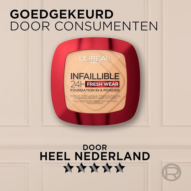 Thumbnail 2 de L'Oréal Paris Polvos Compactos Infalible 24H 50 g 💄