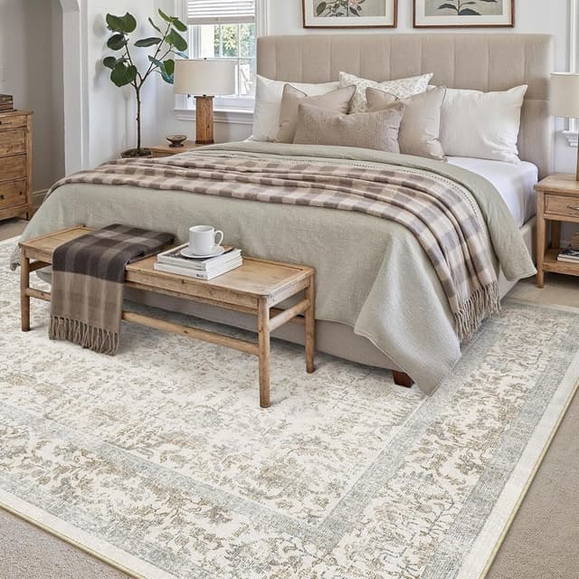 Detalle 2 de HUGEAR Vintage Taupe Teppich 240x300 cm