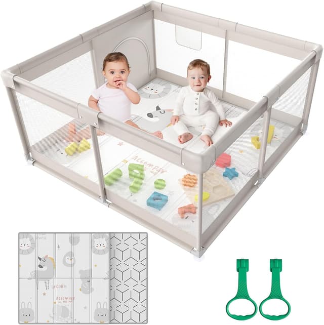 Imagen de Baby Playpen 120x120cm play yard for toddlers en OfertitasTOP