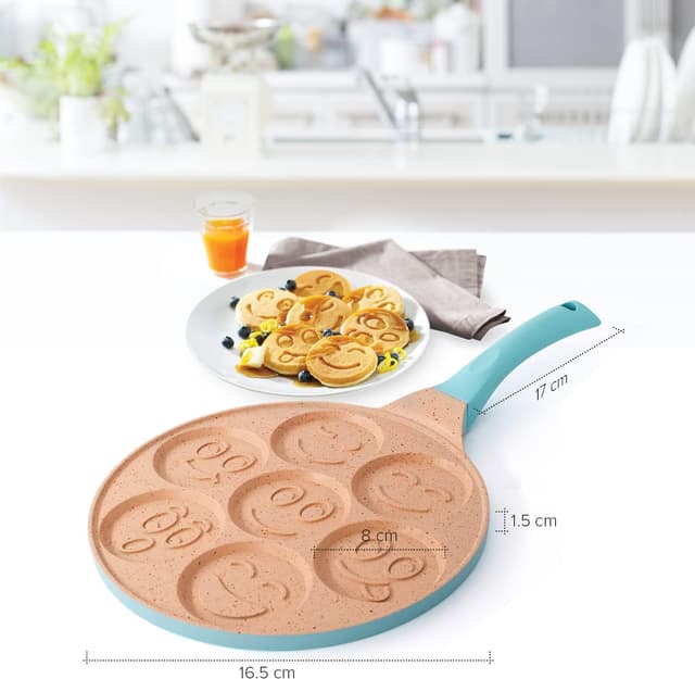 Detalle 2 de Joeji's Kitchen Poêle à Crêpe 7 trous aluminium 🥞