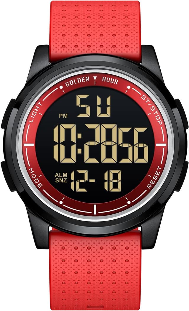 Thumbnail 6 de GOLDEN HOUR Ultra-Sottile Orologio Digitale Sportivo impermeabile