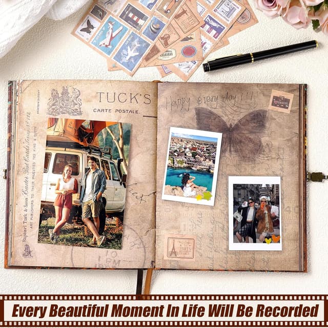 Thumbnail 6 de My Adventure Book Scrapbook – Álbum Retro para Viajes y Recuerdos 📖