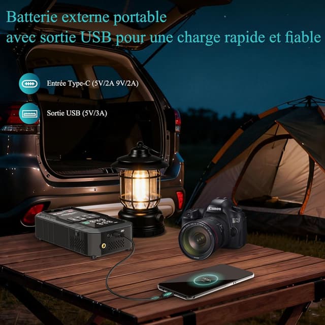 Thumbnail 5 de Wonsidary Z10 Booster 7000A 27000 mAh