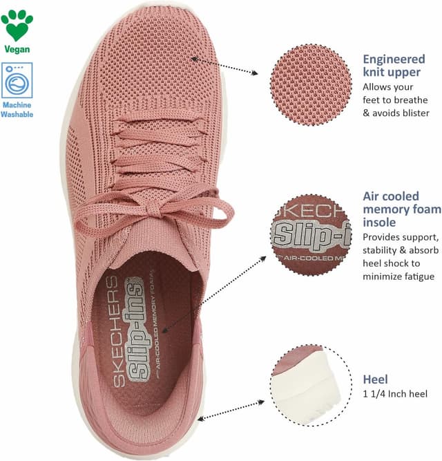 Thumbnail 3 de Skechers Ultra Flex 3.0 Brilliant Path 🎀 Zapatillas Mujer Mauve 37 EU