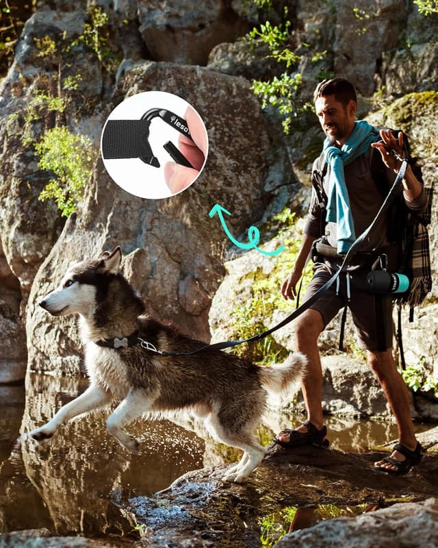 Thumbnail 3 de Lesotc 1000 ml botella agua perros plegable