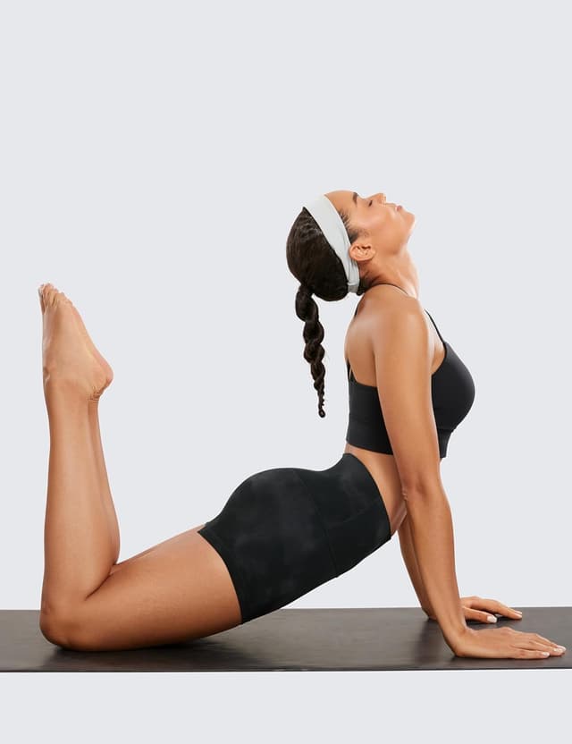 Detalle de CRZ YOGA pantaloncini yoga donna Butterluxe (6/10/15/20 cm) a vita alta