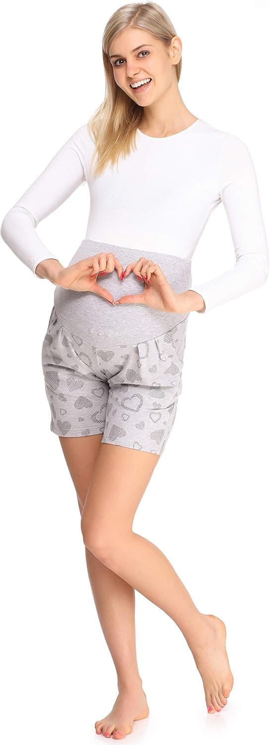 Thumbnail 3 de Be Mammy BE20-234 Leggings premaman corti