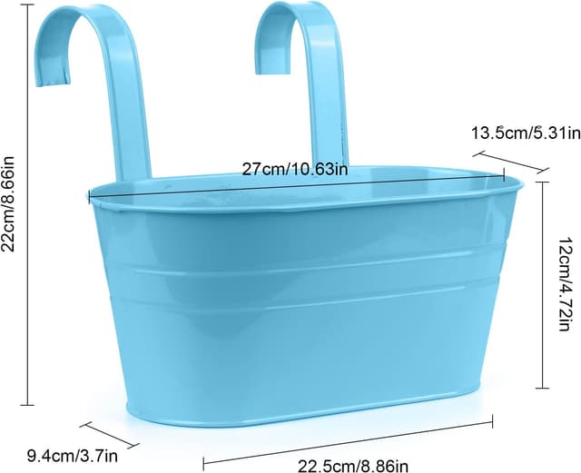 Detalle de RIOGOO Vasi da fiori 4 pezzi