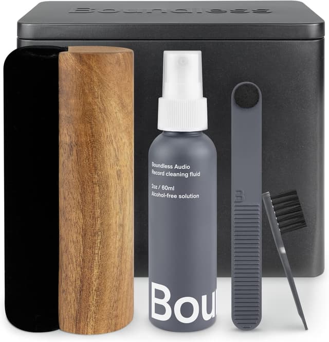 Thumbnail 6 de Boundless Audio Vinyl Record Cleaning Kit (8-in-1) with Carbon Fiber & Velvet Brushes, Stylus Cleaner & Storage Case