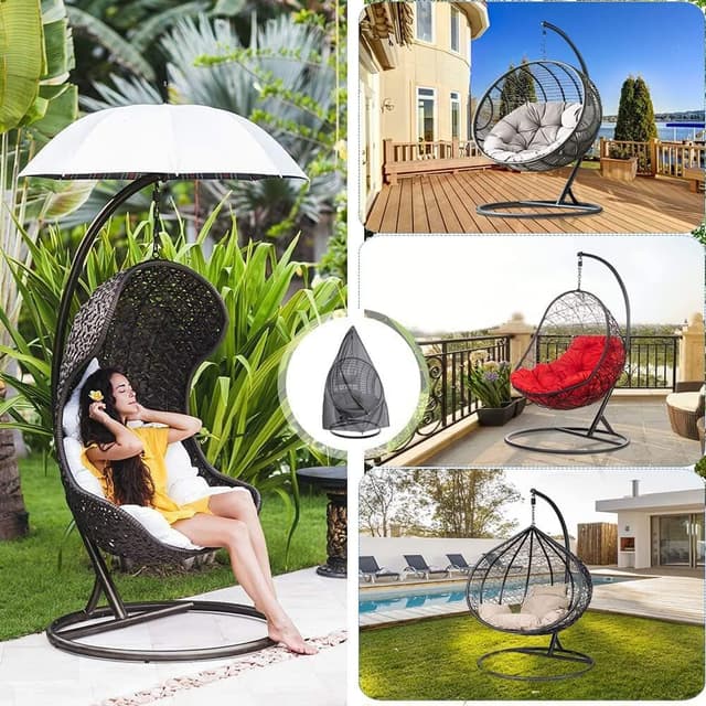 Detalle 1 de Emwel 230x200cm egg chair cover