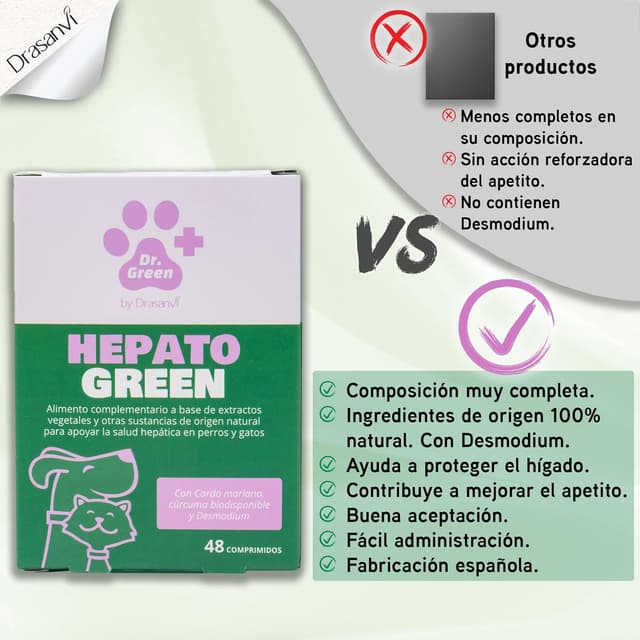 Thumbnail 5 de DRASANVI DR Green HEPATOGREEN 48 comprimidos
