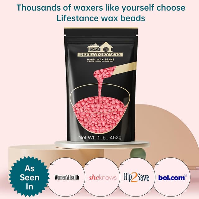 Thumbnail 5 de Lifestance Rose Wachsperlen 450 g