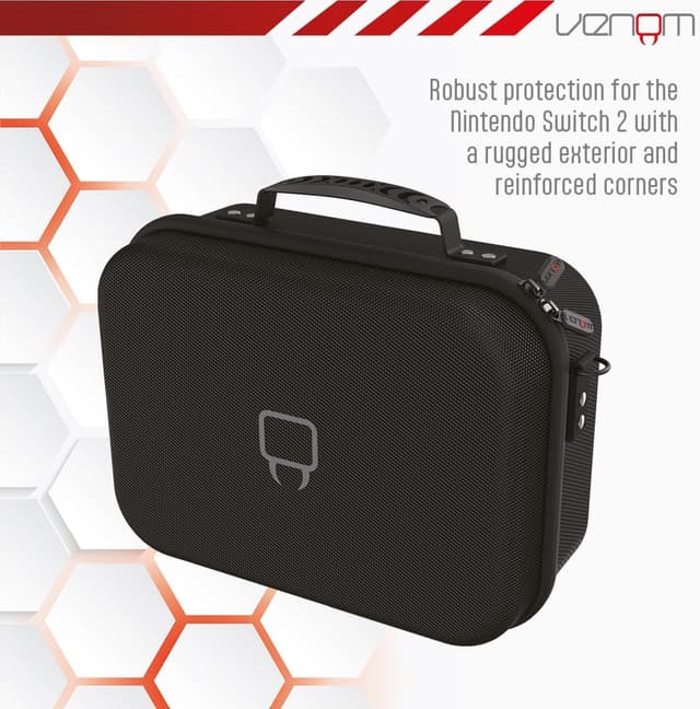 Detalle 2 de Venom Switch 2 Travel Case for Nintendo Switch 2