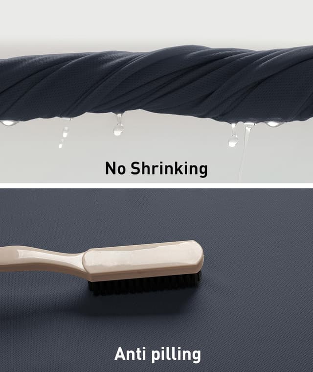 Detalle de ZITY Men’s Short-Sleeve Polo Shirt with Collar, Moisture-Wicking Stretch