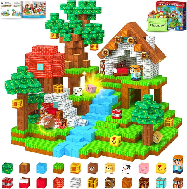 Detalle de Coodoo Magnetische Bausteine STEM 3+