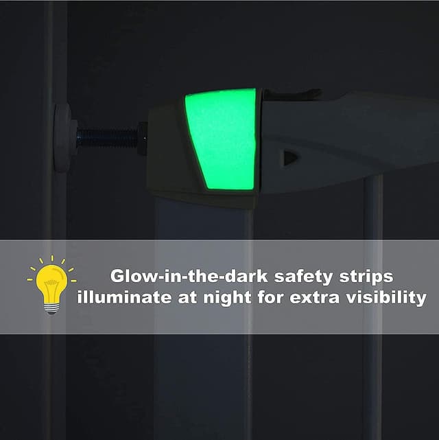 Thumbnail 2 de MidWest Homes for Pets 96,52 cm puerta con tira fosforescente