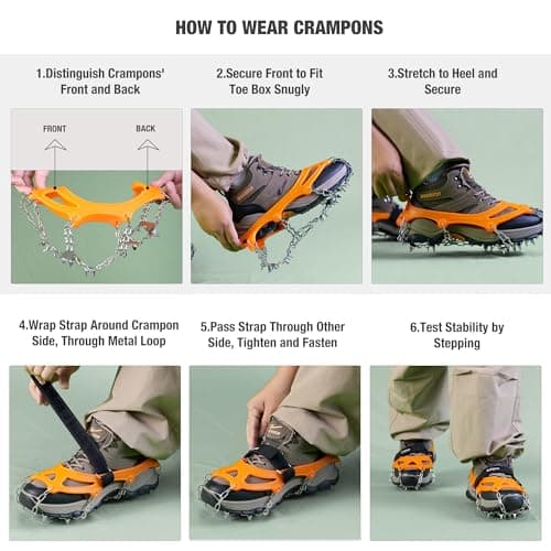 Thumbnail 5 de Unigear Ramponi da ghiaccio 24 denti per scarponi