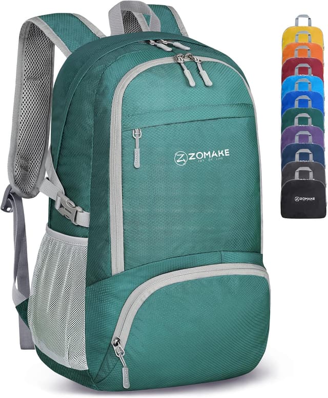 Thumbnail 6 de ZOMAKE Lightweight Foldable Backpack 30L packable rucksack