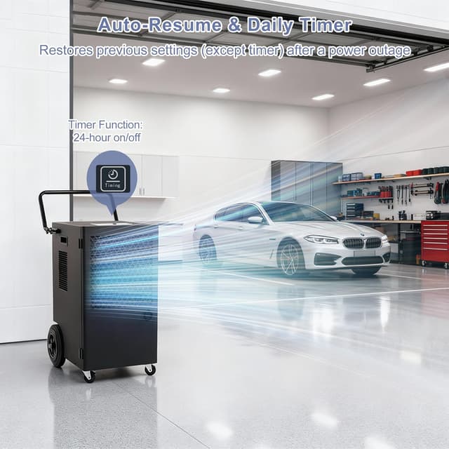 Thumbnail 3 de Katenpo Déshumidificateur Pro 90L/j pour grandes surfaces