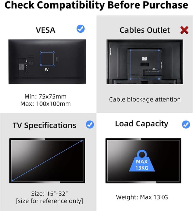 Thumbnail 6 de Supporto TV Suptek MA2720-2 VESA 75