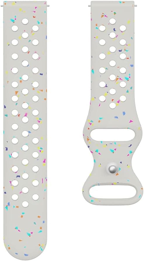 Detalle de 22mm Sport Watch Strap for Garmin Vivoactive 4 & Venu 4 (silicone TPU replacement band)