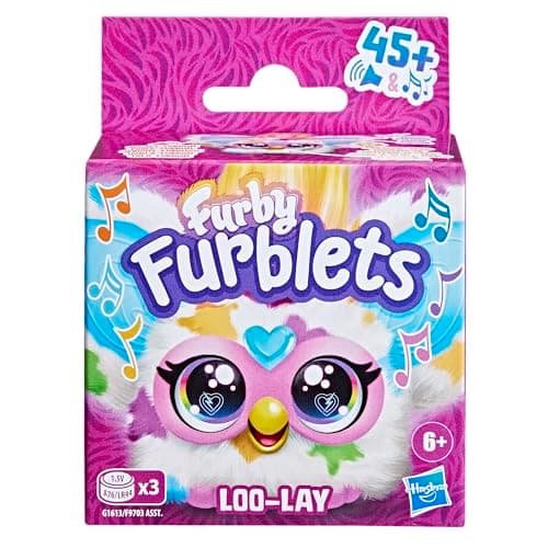 Thumbnail 1 de Hasbro Furblets Loo-Lay peluche interactivo blanco 🎎