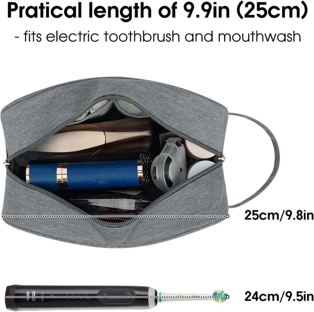 Detalle 2 de Narwey Kulturbeutel Großes Reiseetui 25x11x16