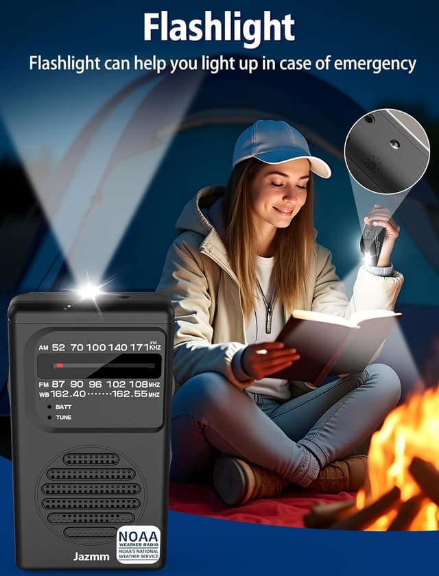 Thumbnail 5 de Pocket NOAA Weather Radio 3W Speaker