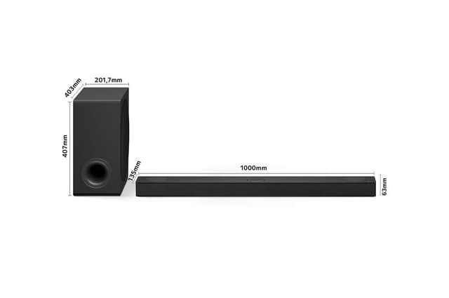 Detalle 2 de LG S80TY 480W barra de sonido