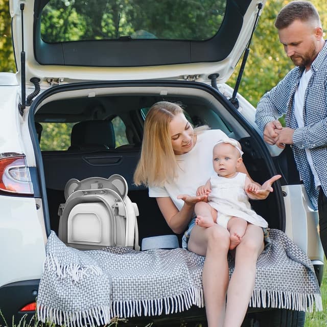 Thumbnail 6 de MoreFeel Collapsible Baby Bathtub with Thermometer