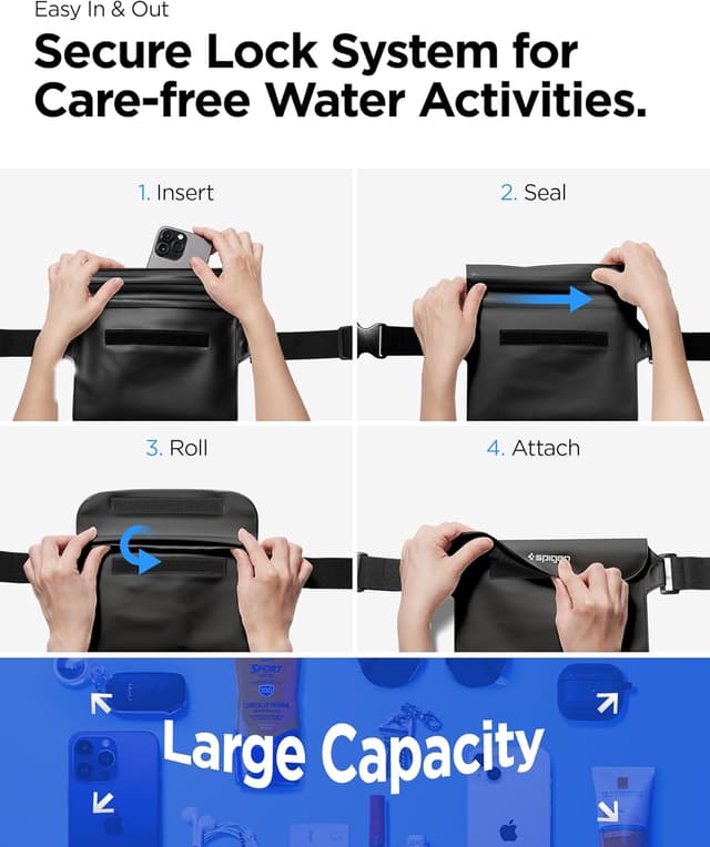 Thumbnail 4 de Spigen Aqua Shield Bolsa Impermeable 2 Piezas