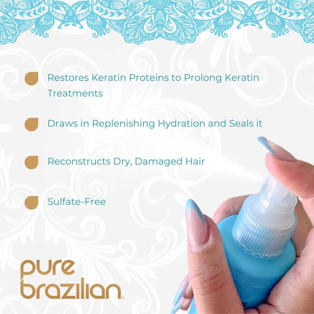 Detalle 2 de Pure Brazilian Leave-In Conditioner (Keratin Nourishing Treatment), 6.78 oz (200 mL)