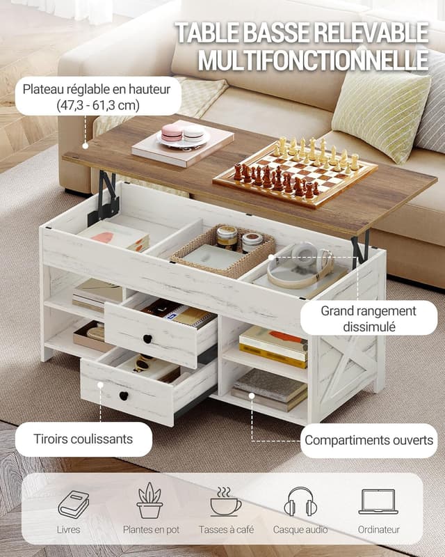 Thumbnail 3 de Hzuaneri CT22114B Table Basse