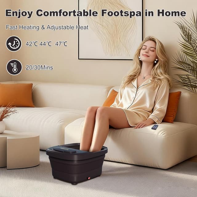 Detalle de Beinilai Foot Spa Massager 4.17 inches