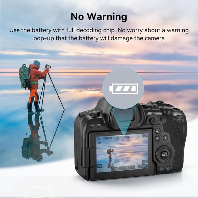 Thumbnail 4 de SMALLRIG LP-E6NH 2400mAh USB-C battery