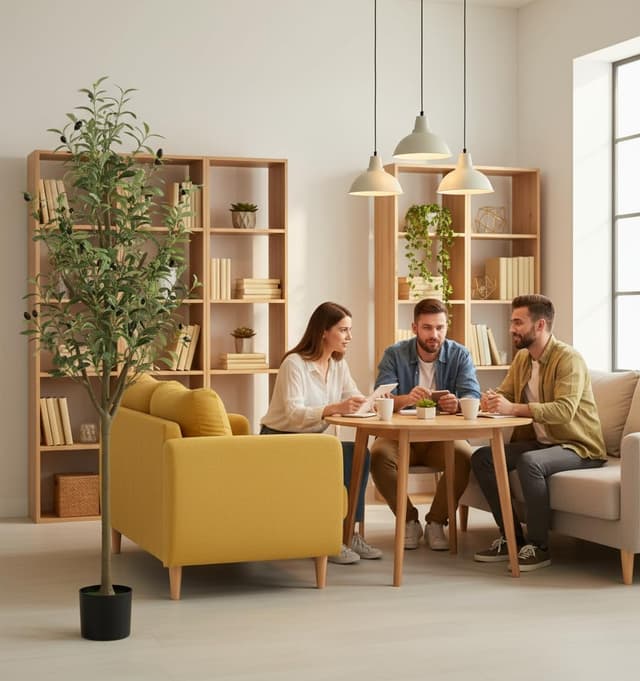 Thumbnail 5 de crafity Künstlicher Olivenbaum 150cm