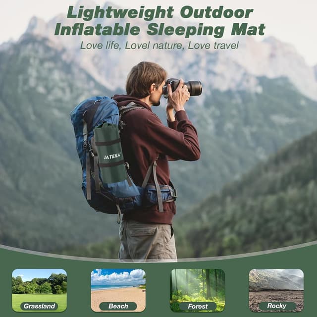 Detalle 2 de JATEKA Camping-Isomatte 800 g ultraleicht