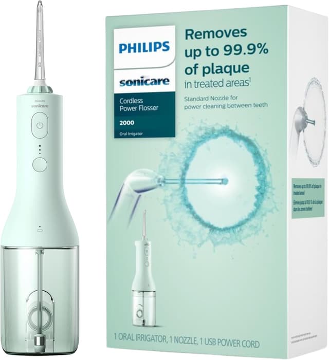 Detalle de Philips Sonicare Water Flosser Cordless with 360° Nozzle