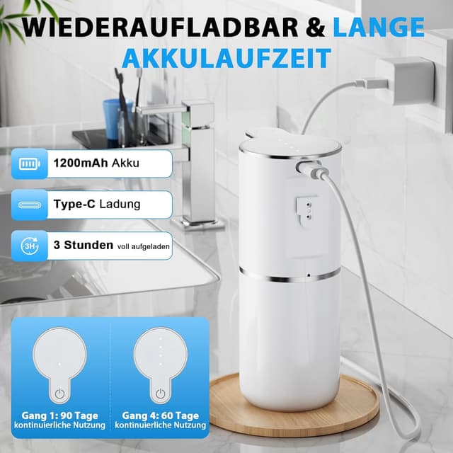 Detalle 2 de Fantictas Automatischer Seifenspender