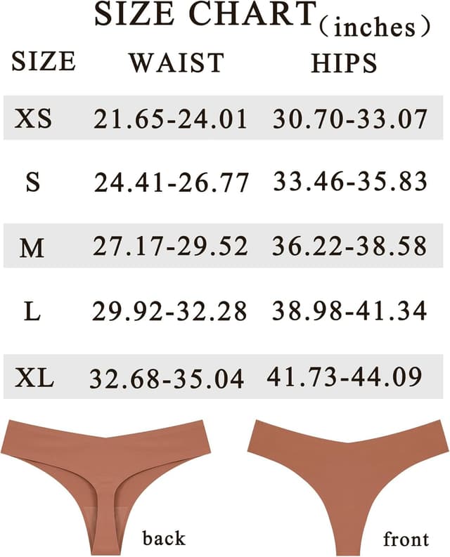 Thumbnail 2 de ALL OF ME Juego 6 tangas sin costura XS-XL