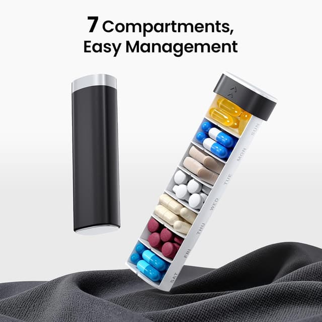 Thumbnail 4 de Betife 7-day pill organiser for travel