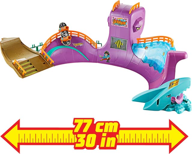 Thumbnail 4 de Hot Wheels Skate Octopark Skate-Set HMK01 5+