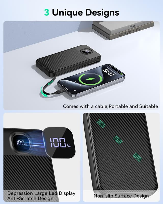 Thumbnail 3 de GREPRO 10000mAh Power Bank with Cable