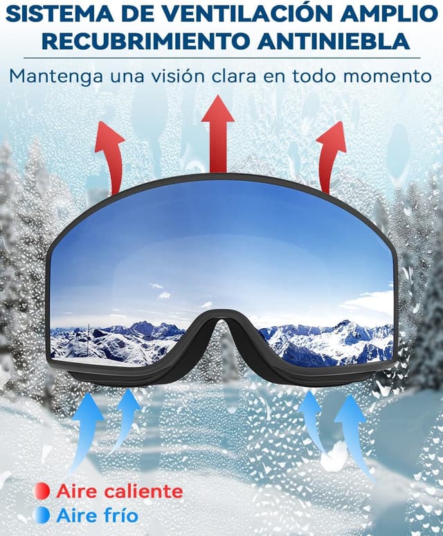 Thumbnail 5 de BEACOOL Gafas de Esquí OTG UV400