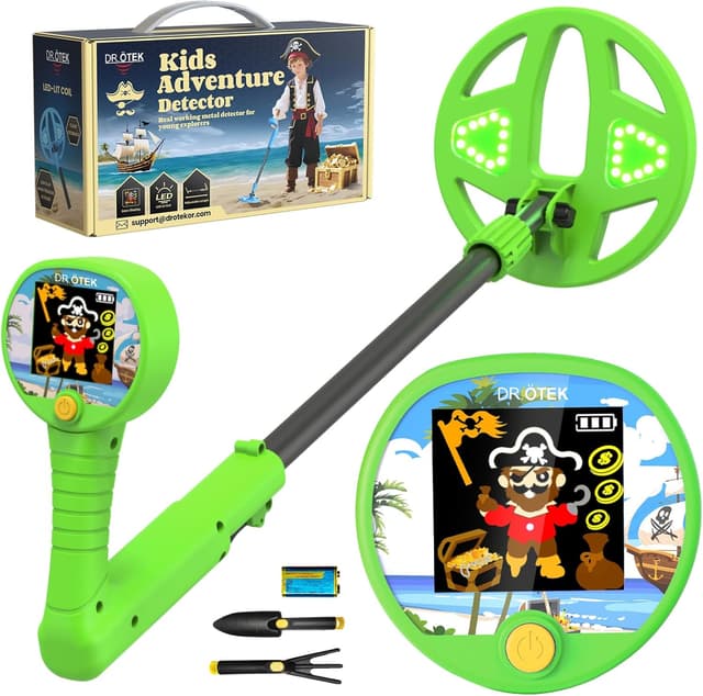 Imagen de DR.ÖTEK Kids Metal Detector 17cm Coil en OfertitasTOP