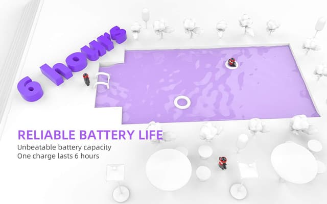 Thumbnail 2 de 17.5" Portable DVD Player 6 Hours Battery