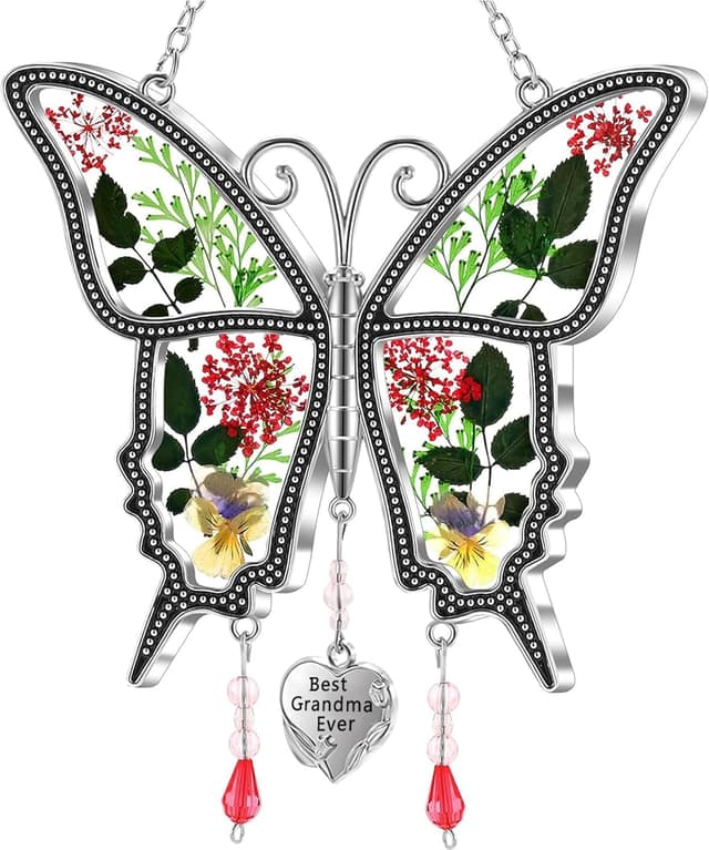 Imagen de Suncatcher Butterfly Garden Best Grandma Ever en OfertitasTOP