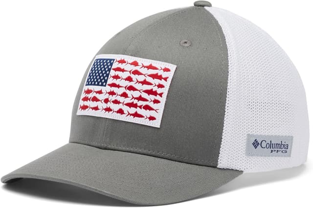 Detalle de Columbia Fish Flag baseball cap mesh S-M