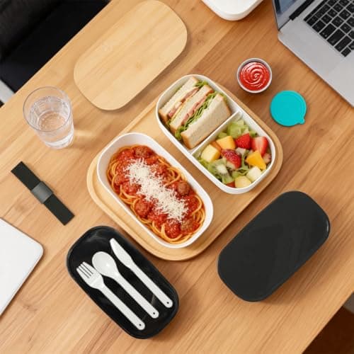 Thumbnail 7 de VINATO Fiambrera 1400ml con 2 niveles 🍱